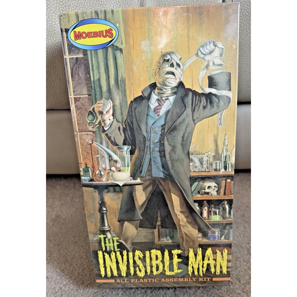 Moebius The Invisible Man Universal Monsters Plastic Model Kit 2008 New Sealed